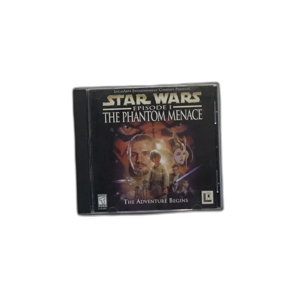 Star Wars Episode 1 The Phantom Menace PC Game 1999 Vintage CD-ROM